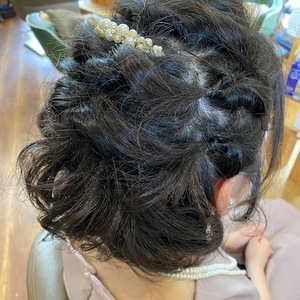 ヘアセット♪